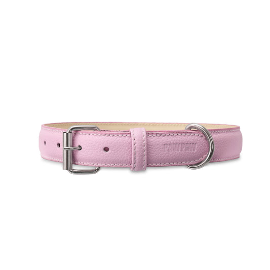 Light Pink Leather Collar
