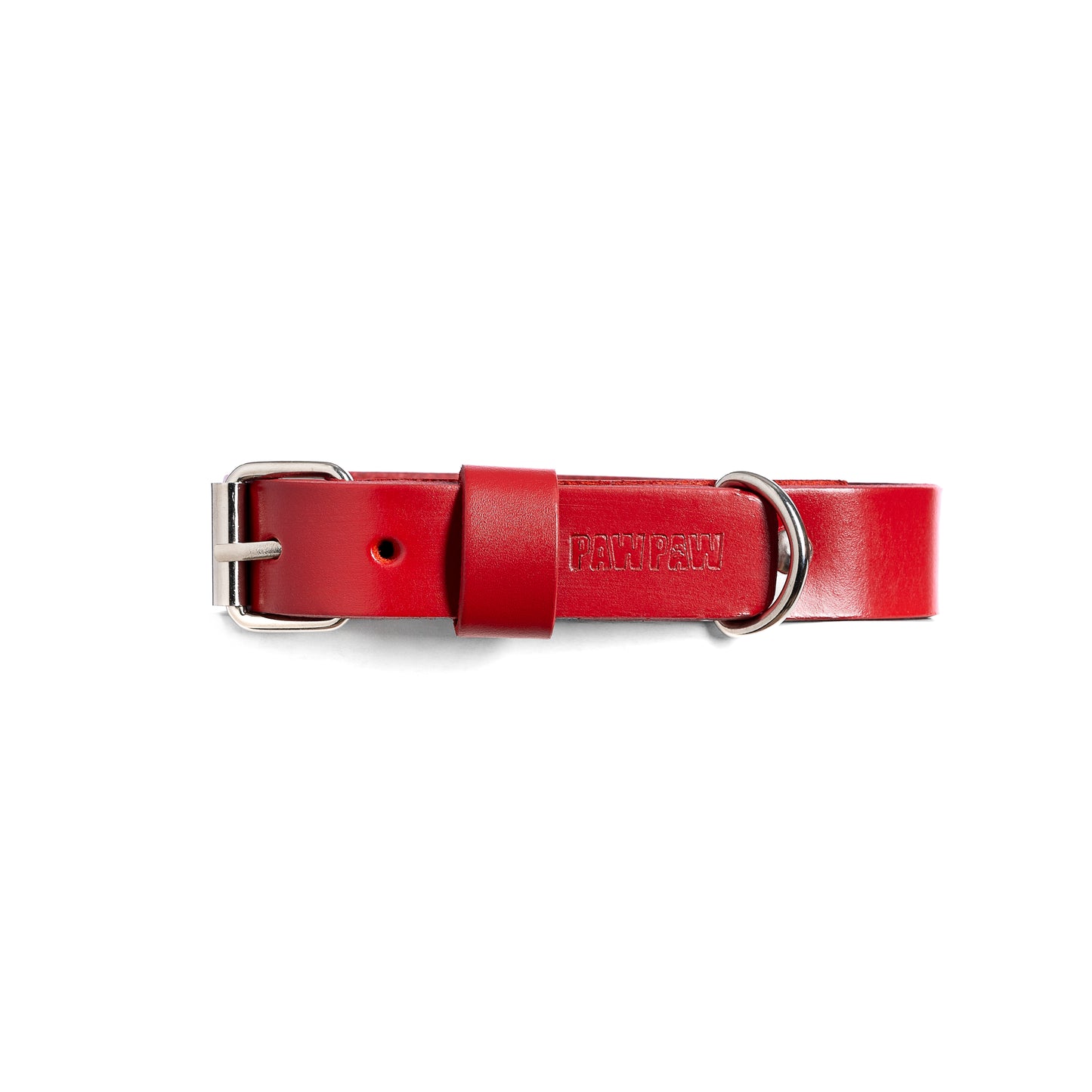 Red Leather Collar