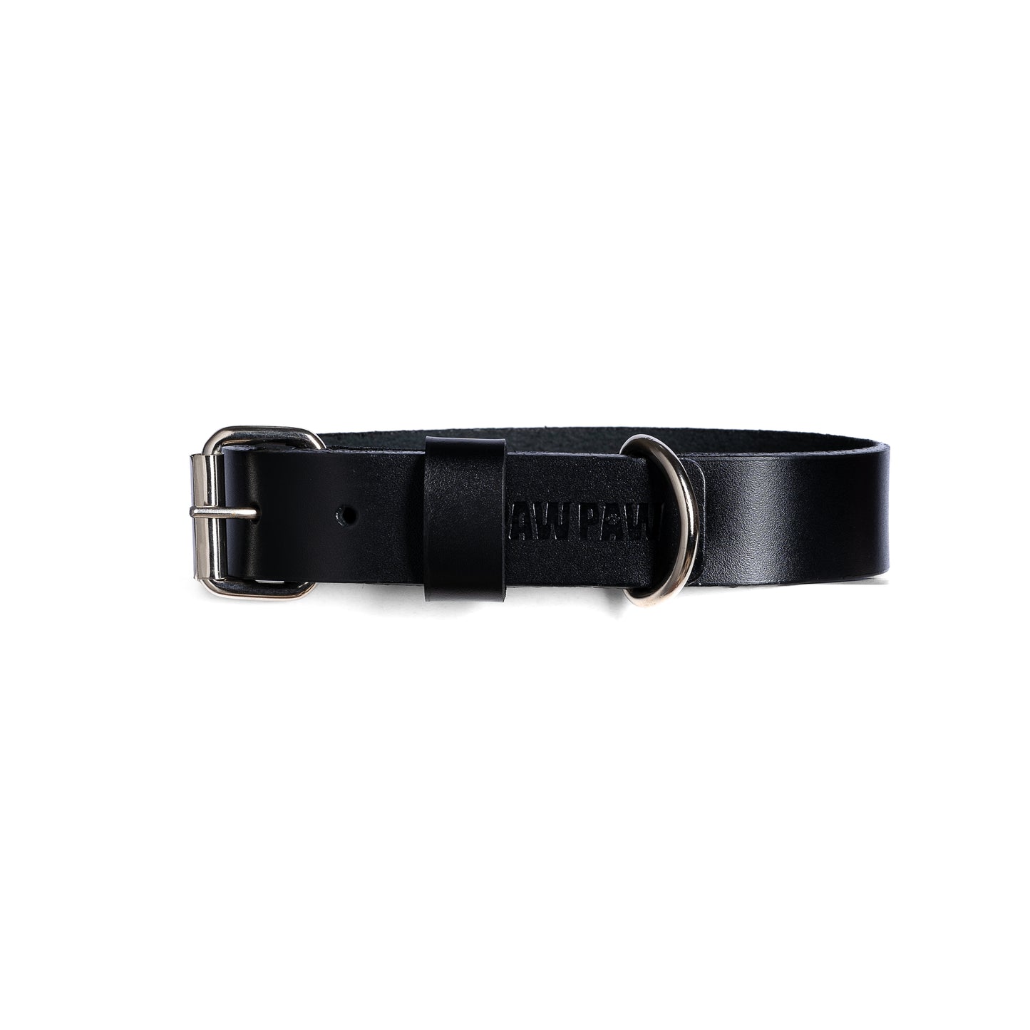 Black Leather Collar