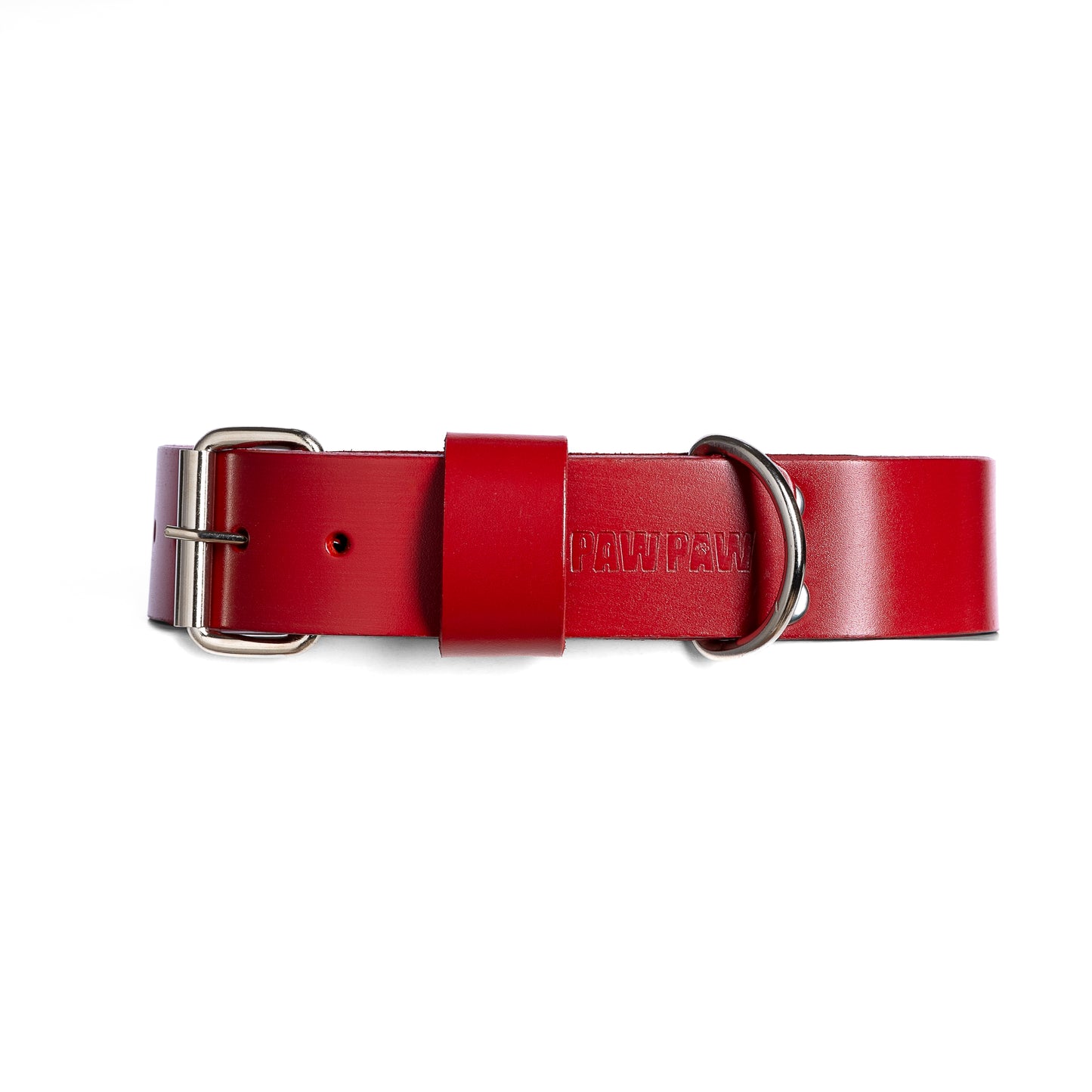 Red Leather Collar