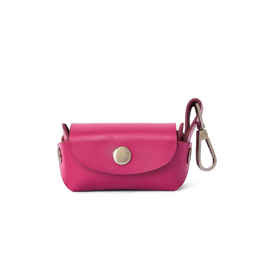 Pink Poo Bag Holder